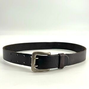 UEC Buffalo men’s brown leather belt size 32